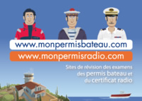 Autocollant permis bateau